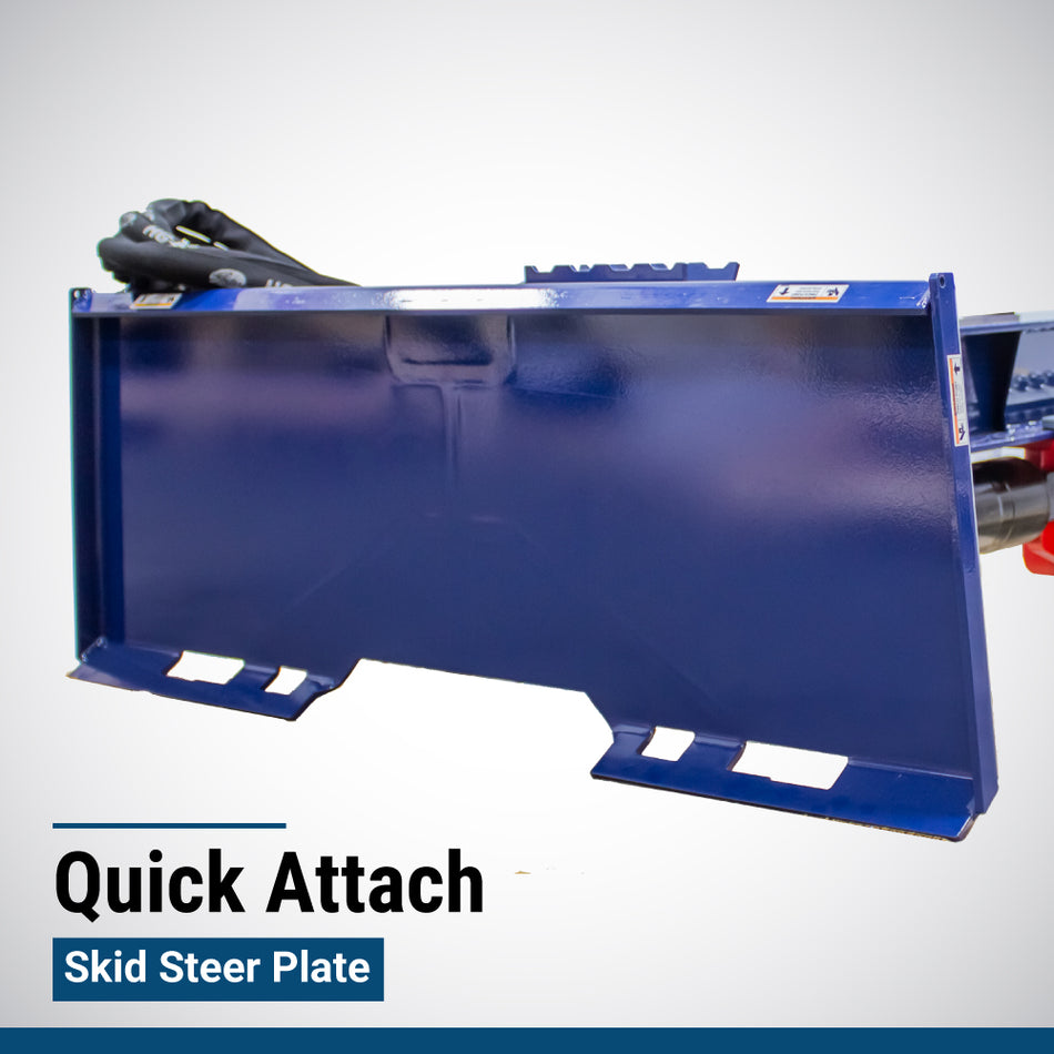 30 Ton Iron & Oak Upside Down Skid Steer Log Splitter 31" Open (SMH3030)