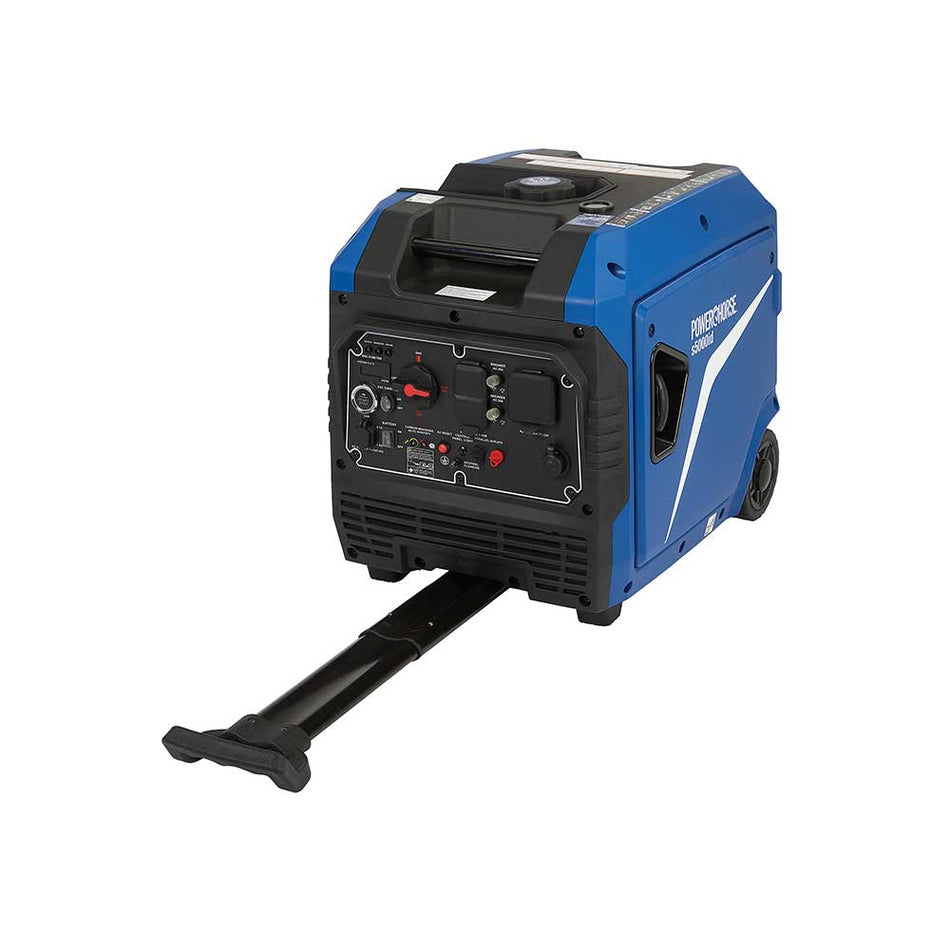 Powerhorse Inverter Generator Dual Fuel 5000 Surge Watts Electric Start (6075679)
