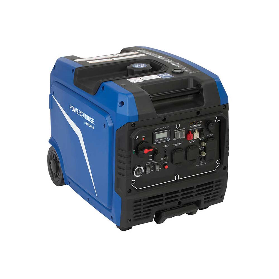 Powerhorse Inverter Generator Dual Fuel 8000 Surge Watts Electric Start (6075644)