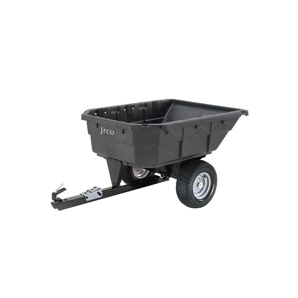 JRCO Poly Swivel Dump Cart Trailer 15 Cu. Ft. 1200 Lb. Capacity (GWG311138)
