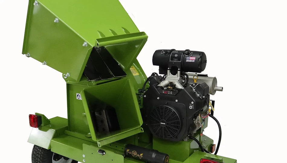 YardBeast (6525CRX) V-Twin 750cc 23HP 6.5" Commercial Wood Chipper, The King (6525CRX)