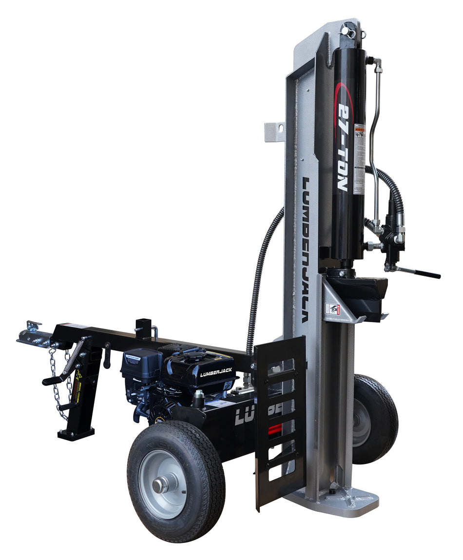 Lumber Jack 27-Ton Gas Log Splitter 208cc OHV Engine (YTL-171-190)