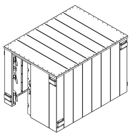 ESP Storm Shelter (20 Person) SR84X114G at Wood Splitter Direct