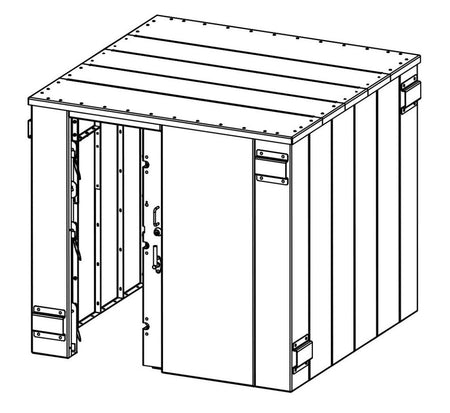ESP Storm Shelter (14 Person) SR84X084G at Wood Splitter Direct
