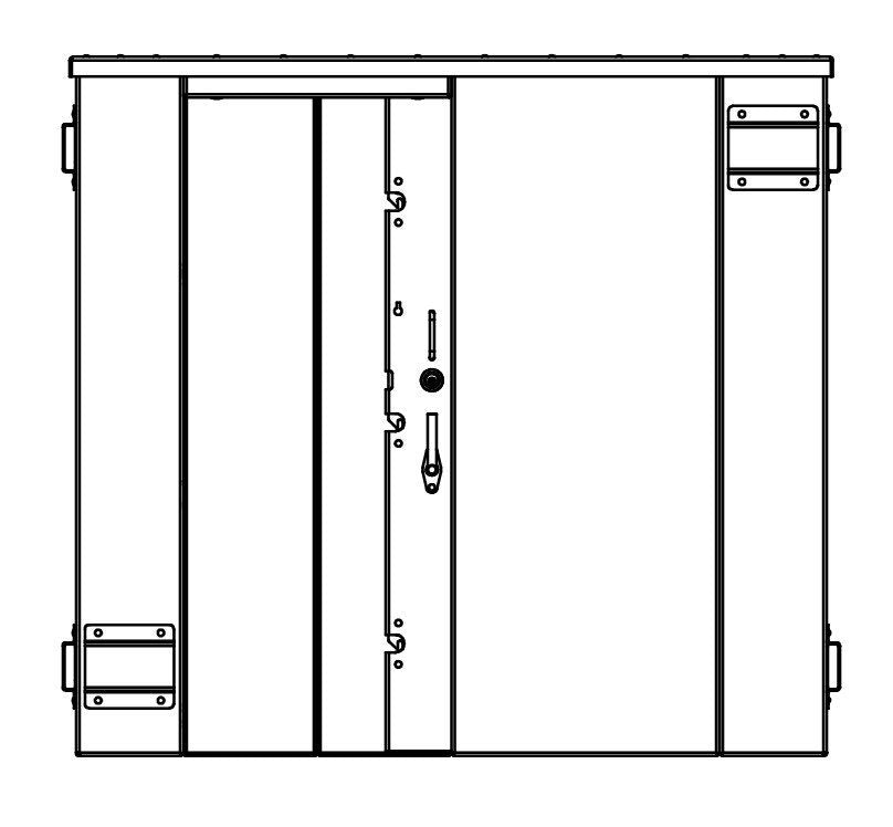 ESP Storm Shelter (14 Person) SR84X084G at Wood Splitter Direct