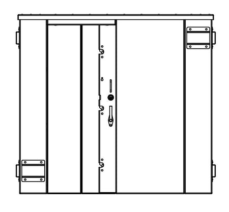 ESP Storm Shelter (14 Person) SR84X084G at Wood Splitter Direct