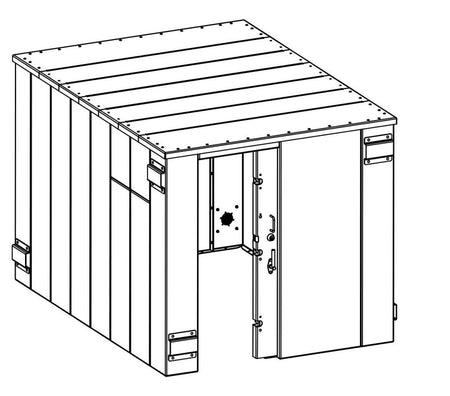 ESP Storm Shelter (20 Person) SR84X114G at Wood Splitter Direct