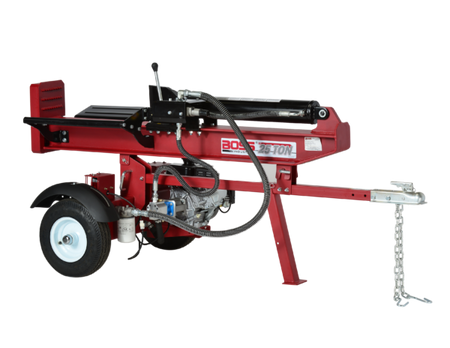 Boss Industrial 25 Ton Commercial Grade Horizontal Vertical Gas Wood Splitter (GB25T26) at Wood Splitter Direct