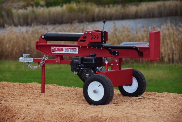 Boss Industrial 25 Ton Horizontal Vertical Gas Wood Splitter (WD25T) at Wood Splitter Direct