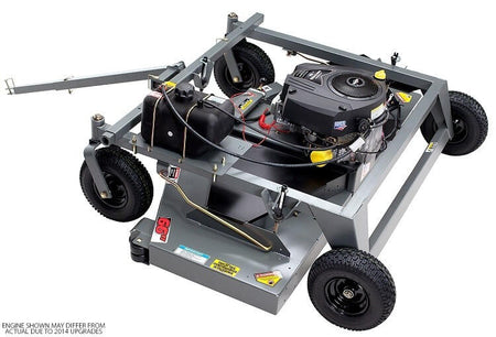 Swisher 66 Inch Finish Cut Pull Behind Mower Electric Start (FC14566CPKA) at Wood Splitter Direct