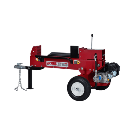 Boss Industrial 20-Ton Horizontal Dual-Action Gas Log Splitter (GD20T24) at Wood Splitter Direct