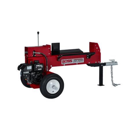 Boss Industrial 20-Ton Horizontal Dual-Action Gas Log Splitter (GD20T24) at Wood Splitter Direct