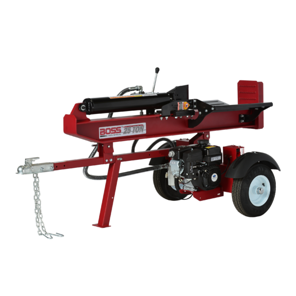 Boss Industrial 25 Ton Commercial Grade Horizontal Vertical Gas Wood Splitter (GB25T26) at Wood Splitter Direct