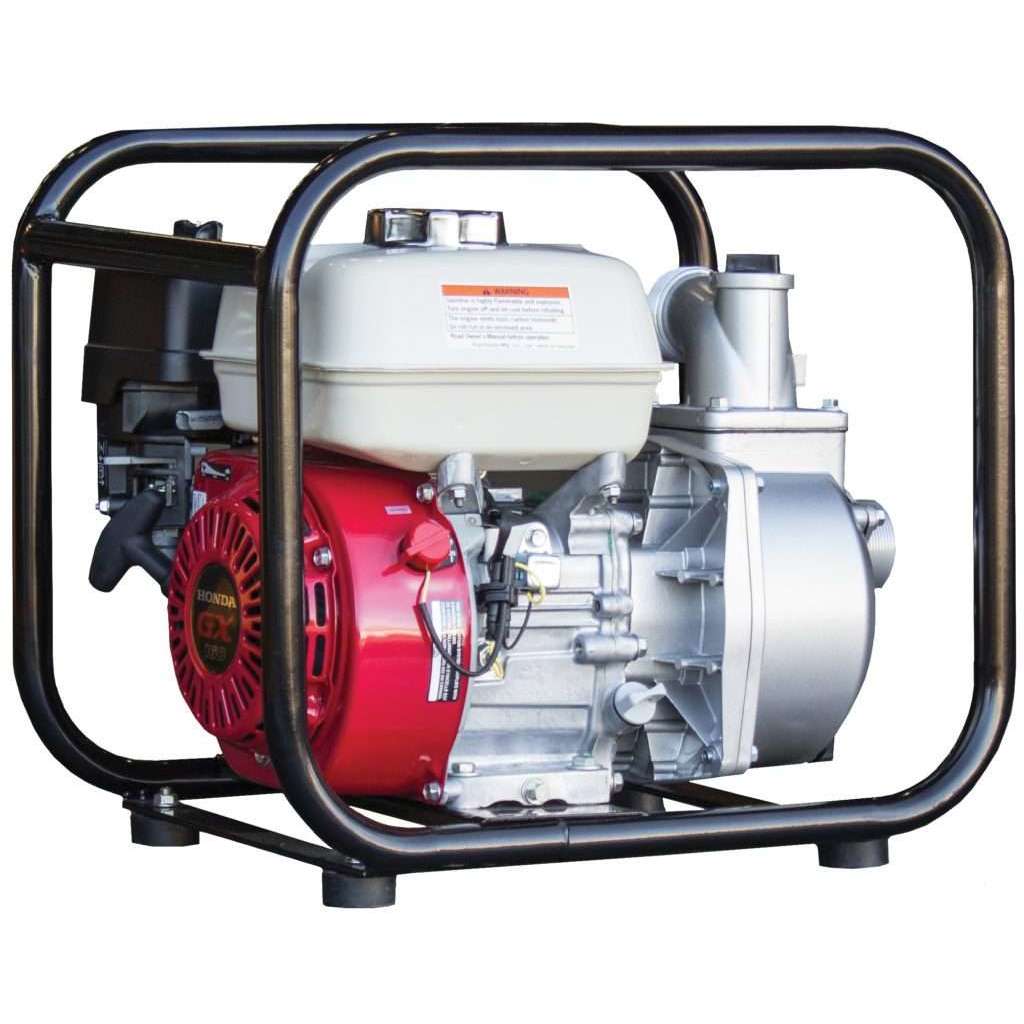 BravePro 2 Inch Honda Semi-Trash Water Pump (BRP160SP2) at Wood Splitter Direct
