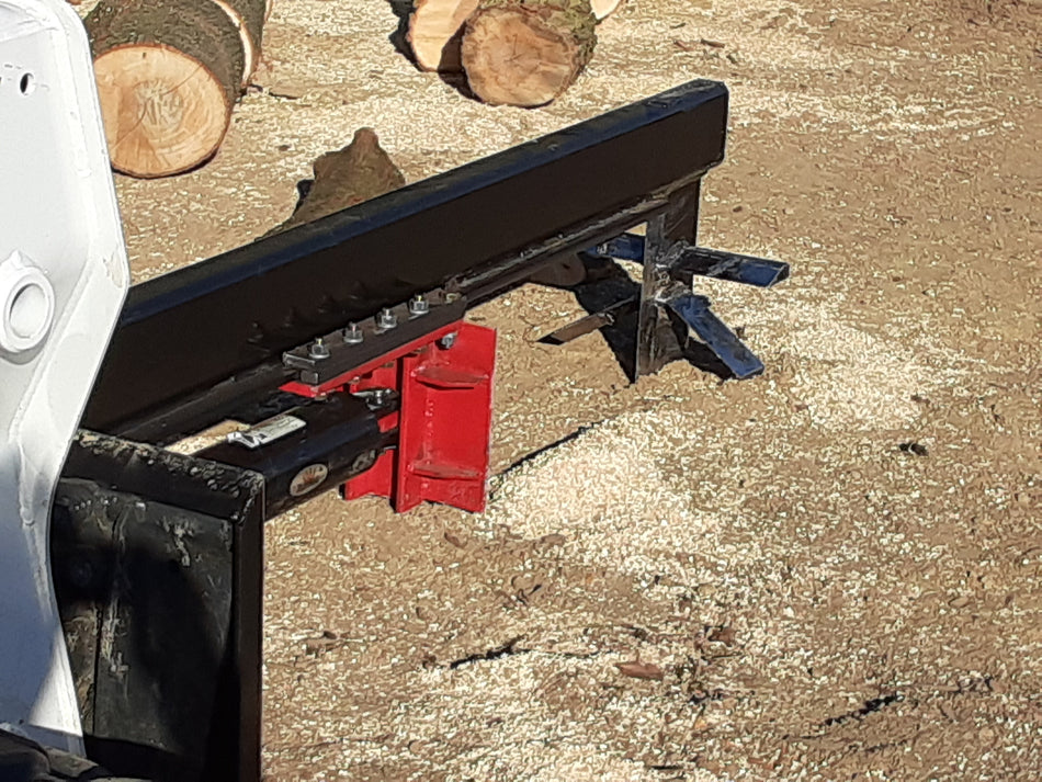 30 Ton Upside Down Skid Steer Log Splitter Attachment 6 Way Wedge (SSUD30-6)