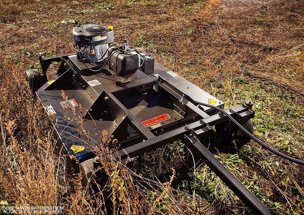 Swisher 52 Inch Electric Start Rough Cut Tow Behind Trail Cutter (RC14552CPKA) at Wood Splitter Direct