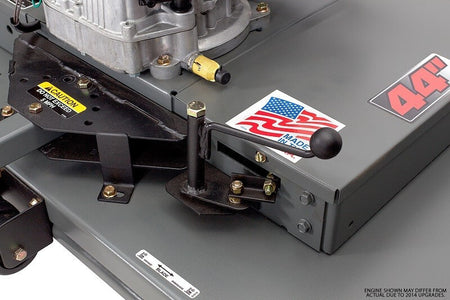 Swisher 44 Inch Finish Cut Pull Behind Mower Electric Start (FCE11544BS) at Wood Splitter Direct