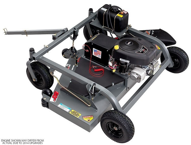 Swisher 60 Inch Finish Cut Pull Behind Mower Electric Start (FC14560BS) at Wood Splitter Direct