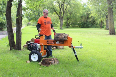 20 Ton Brave Two Way Log Splitter (PCLS2013GC) at Wood Splitter Direct