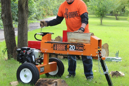 20 Ton Brave Two Way Log Splitter (PCLS2013GC) at Wood Splitter Direct