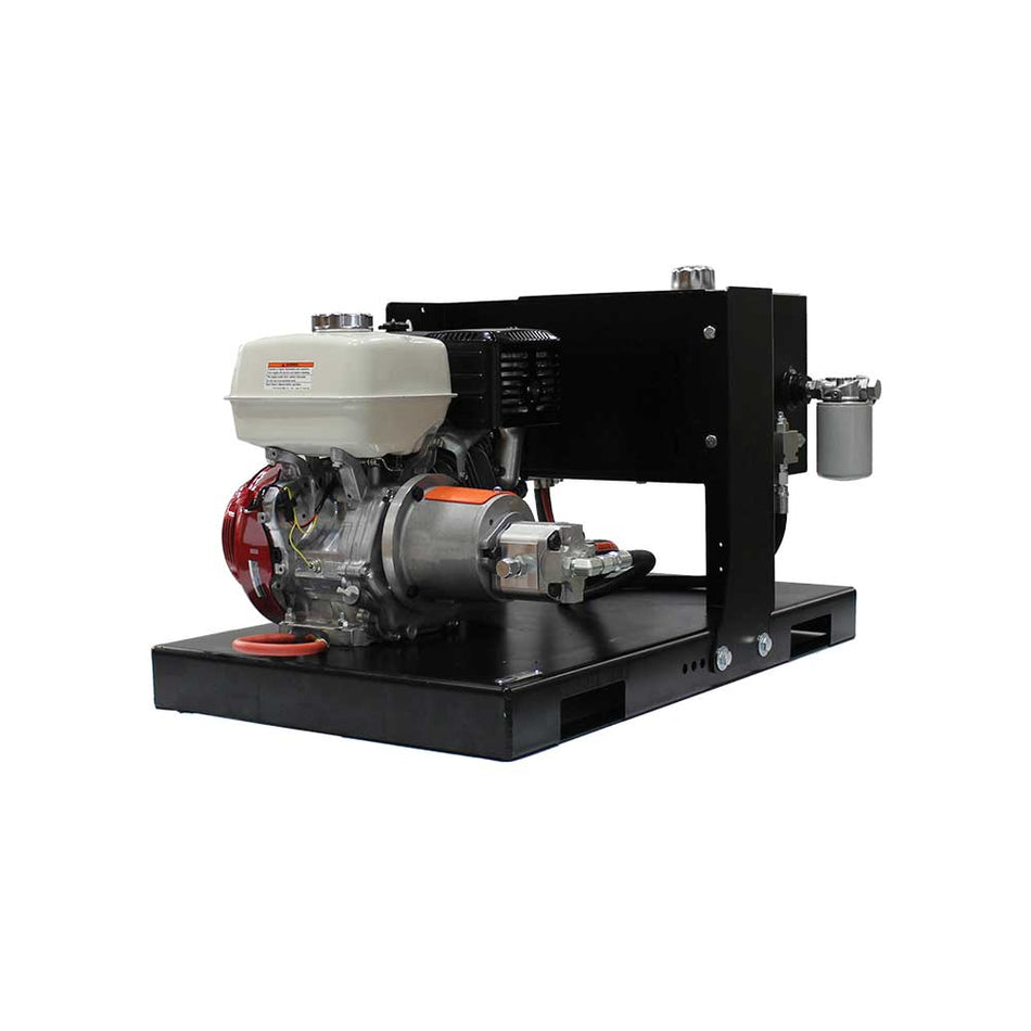 BravePro Hydra Buddy Electric Start Honda Skid-Mount Hydraulic Power Pack (HBHS300GXE)