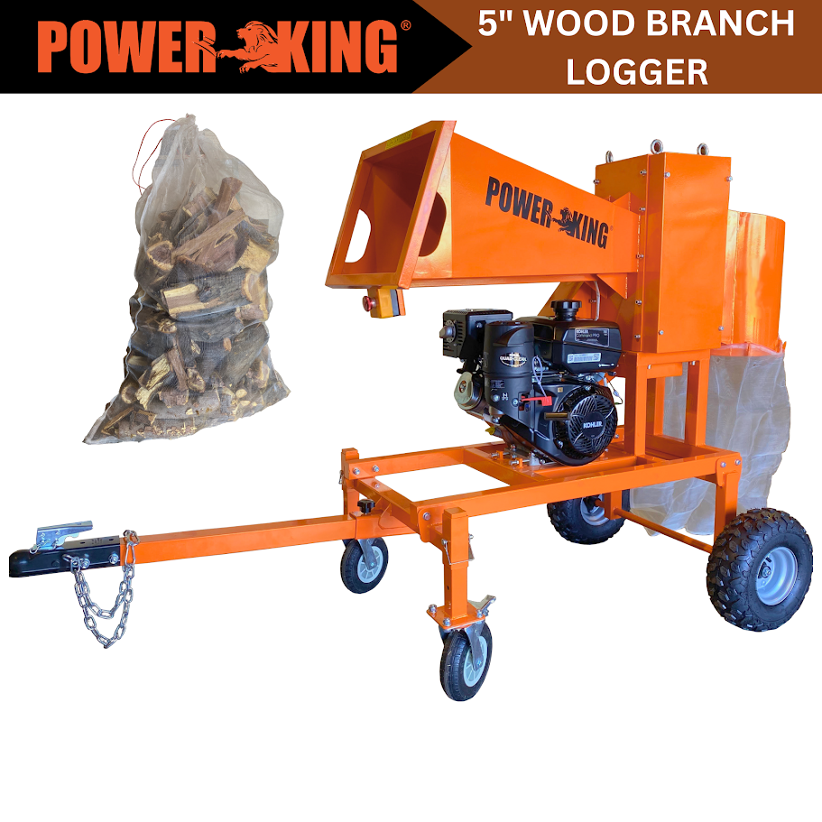 PowerKing 5" Branch Logger Wood Chipper 14HP Kohler (PK0921)