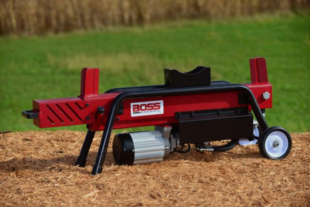 8 Ton Boss Industrial Dual Action Electric Log Splitter (ED8T20) at Wood Splitter Direct