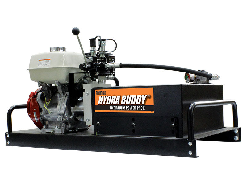 BravePro Hydra Buddy Electric Start Remote Hydraulic Power Pack (HBHR350GXE)