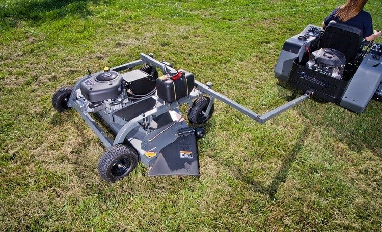 Swisher 60 Inch Finish Cut Pull Behind Mower Electric Start (FC14560BS) at Wood Splitter Direct